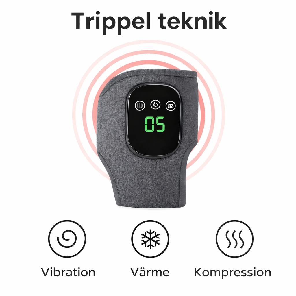 Flexora Ankle Pro™ – Värmande Ankelstöd med Massage